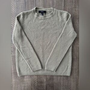 Forever 21 Waffle-Knit Crewneck Sweater Size S